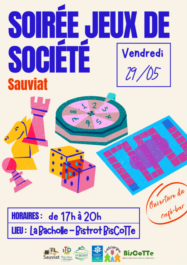 Soirée jeux de société
